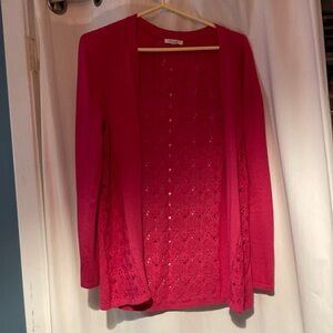 Maurices hot pink sweater